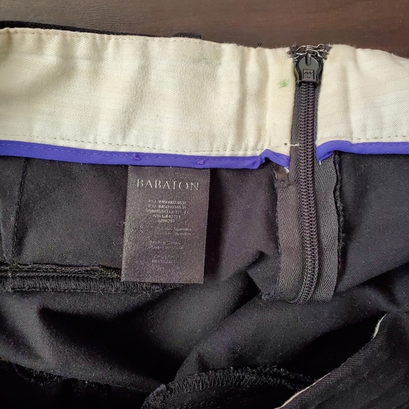 Babaton Aritzia Bi Stretch Black Capri Dress Pants, Size 0 - Picture 5 of 9